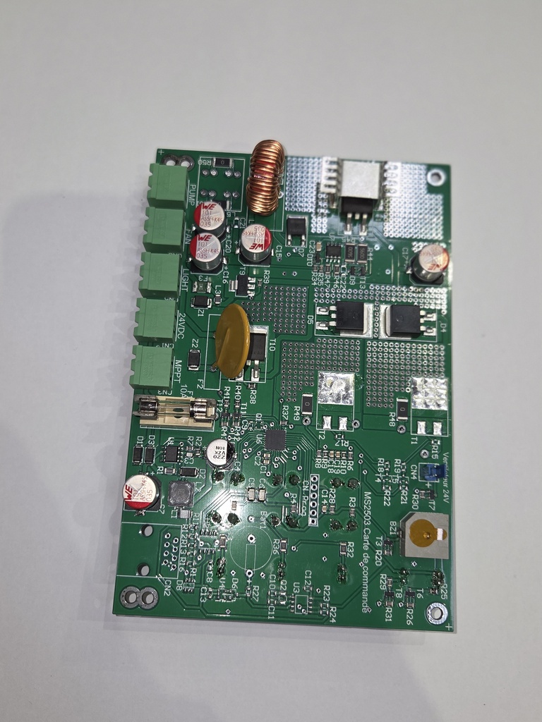 Elektronikplatine für ein Leistungsgehäuse